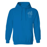 Custom Line Art - Personalized Daughter Embroidered Hoodie
