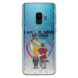 I Will Always Be Your Player Two - Personalized Video Game Clear Phone Case