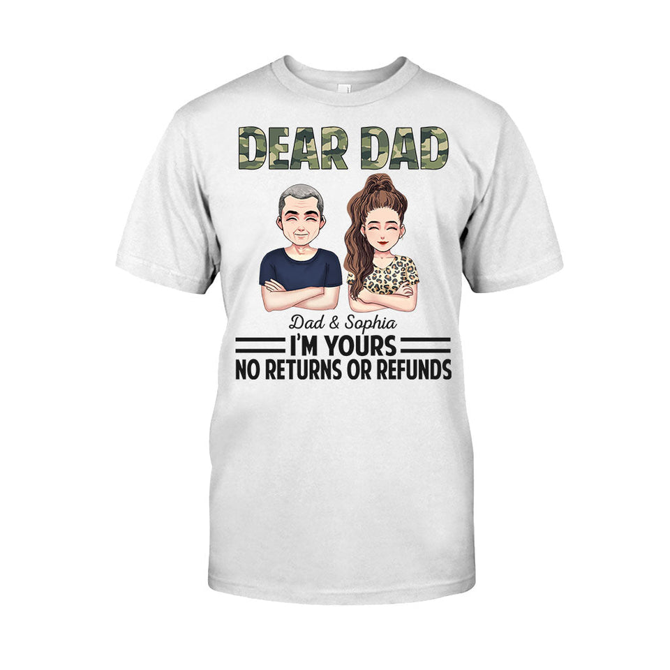 Dear Mom Dear Dad I'm Yours - Gift for mom, dad - Personalized T-shirt And Hoodie