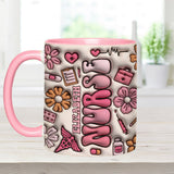 Nurse Life Inflated - Personalized Nurse Accent Mug