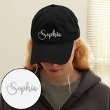 Custom Name - Personalized granddaughter Embroidered Classic Cap