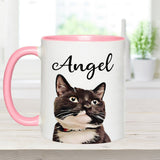 Cat Lover - Personalized Cat Accent Mug