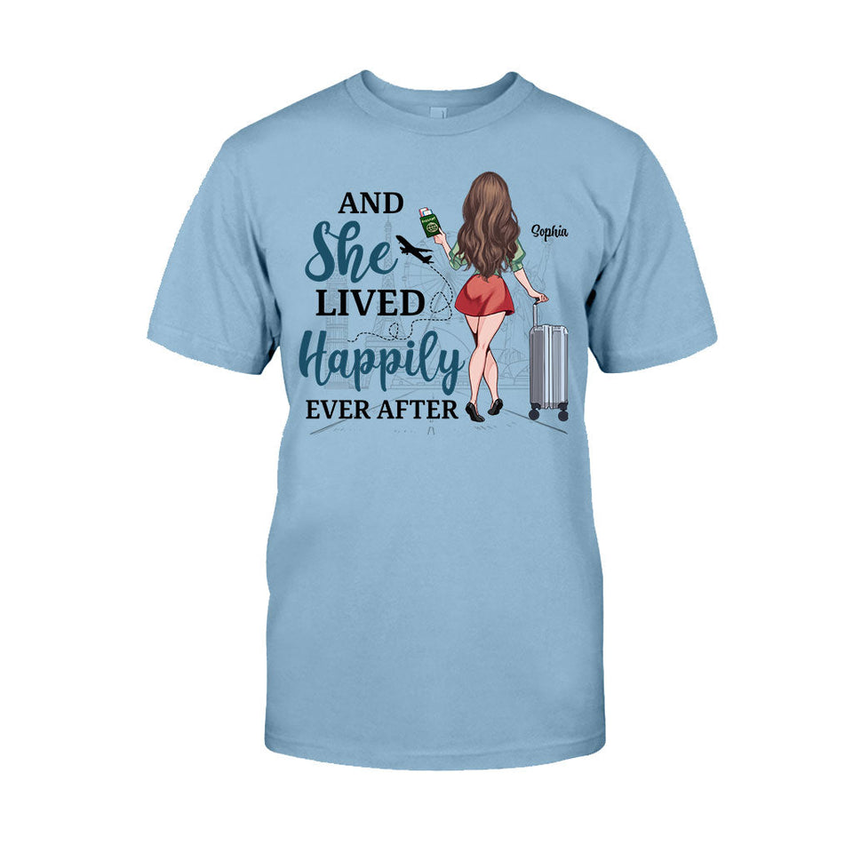 So The Adventure - Travelling gift for mom, daughter, granddaughter, wife, girlfriend, friend - Personalized T-shirt And Hoodie