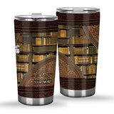 Library - Personalized Librarian Tumbler