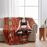 Namaste - Personalized Yoga Blanket