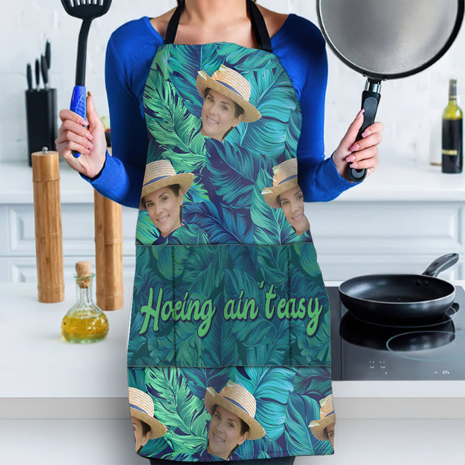 And Into The Garden - Gardening gift for mom, dad, grandma, him, her, wife, husband, girlfriend, boyfriend - Personalized Apron