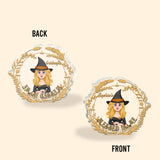 Blessed Home - Personalized Witch Custom Shaped Acrylic Plaque