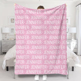 Custom Name Pattern - Personalized Grandma Blanket