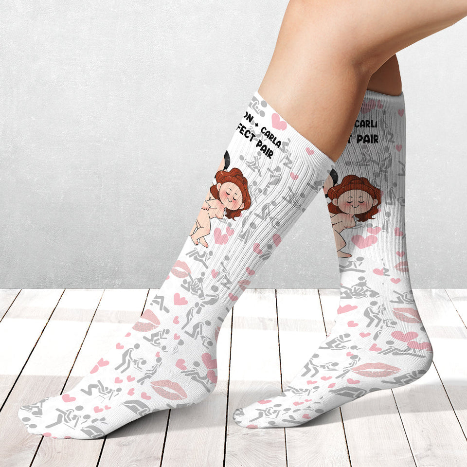Perfect Pair - Personalized Couple Socks