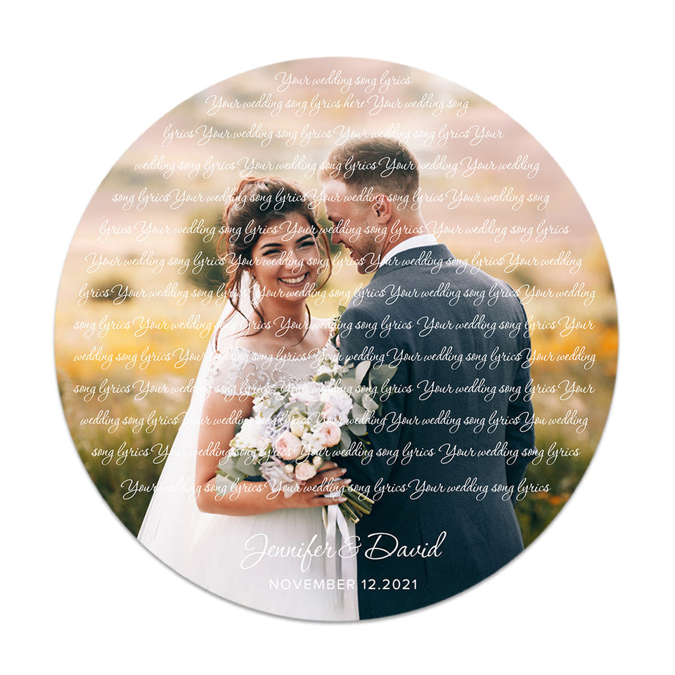 You & Me We Got This - Personalized Husband And Wife Round Wood Sign