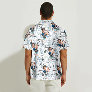 Photo Inserted Funny Golfer - The Best Gift For Dad, Uncle, Husband...