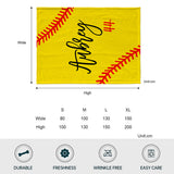 Softball Lovers - Personalized Softball Blanket