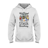 Weekend Forecast - Personalized Camping T-shirt And Hoodie
