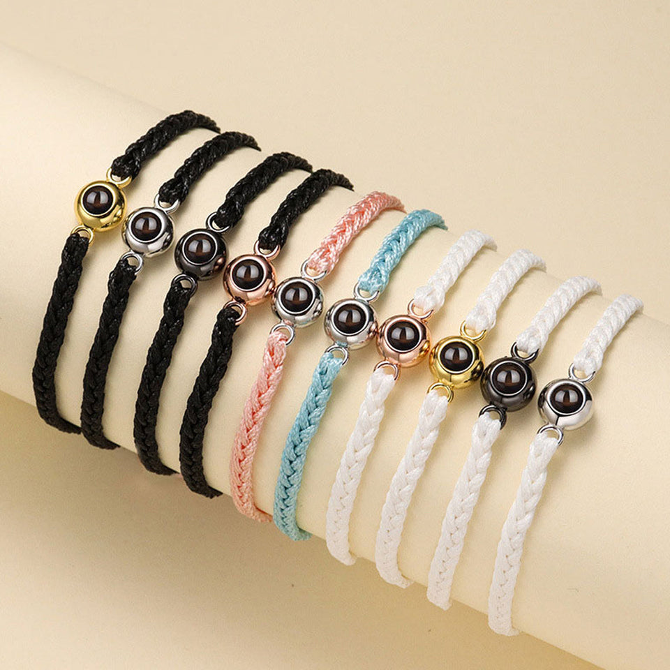 Sweetheart - Personalized Grandson Projection Bracelet