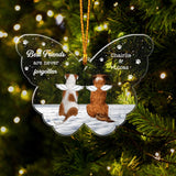 Best Friends Are Never Forgotten - Personalized Dog Ornament