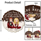 Annoying Each Other - Personalized Couple Ornament