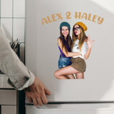 Best Friends - Personalized Bestie Decal Die Cut