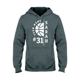 Love Basketball - Personalized Basketball T-shirt And Hoodie
