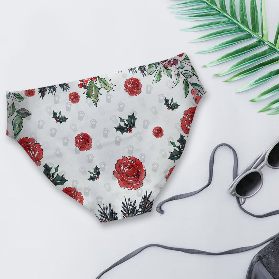 Merry Christmas From Me And My Pussy - Personalized Cat Women Briefs