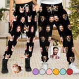 Custom Photo Unisex Sweatpants - Gift for cat lovers, anyone, cat lover, dog lover - Personalized Unisex Sweatpants