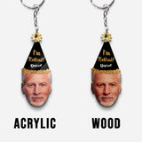 The Legend Has Retired! - Personalized Retired Keychain