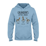 Little Asses - Gift for dad, grandpa, mom, uncle, aunt, grandma - Personalized T-shirt And Hoodie