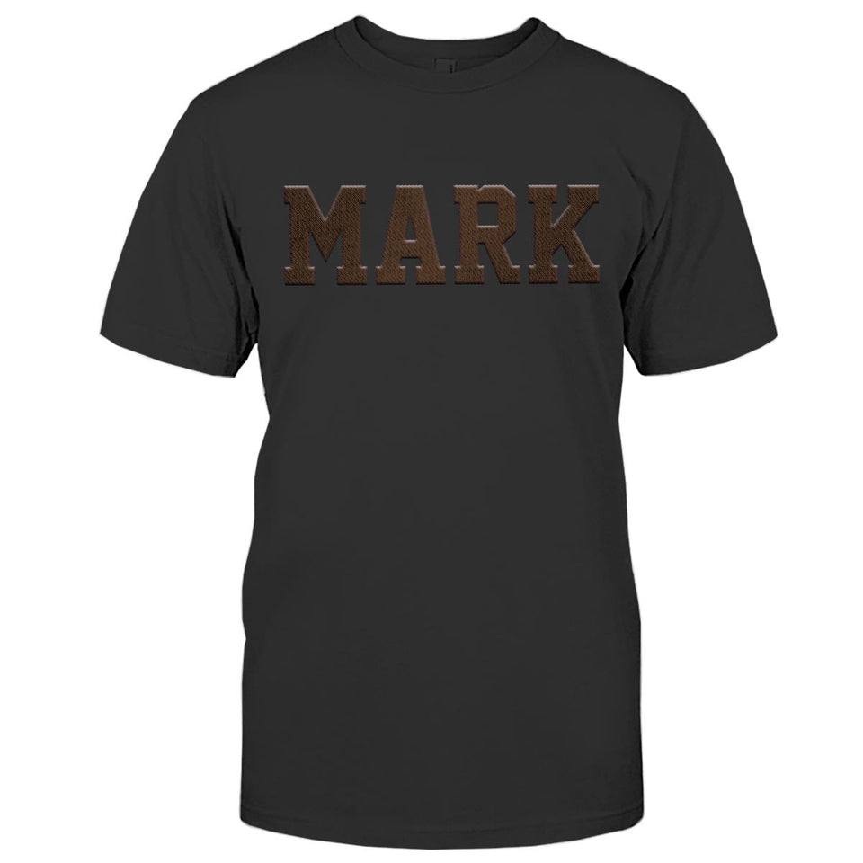 Custom Name - Personalized Kid Embroidered T-shirt
