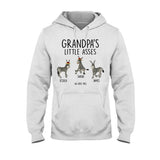 Little Asses - Gift for dad, grandpa, mom, uncle, aunt, grandma - Personalized T-shirt And Hoodie