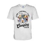Camping Crew - Personalized Camping T-shirt And Hoodie