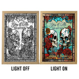 You & Me We Got You - Personalized Couple Light Photo Frame