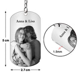 Little Reminder - Personalized Daughter Stainless Steel Keychain