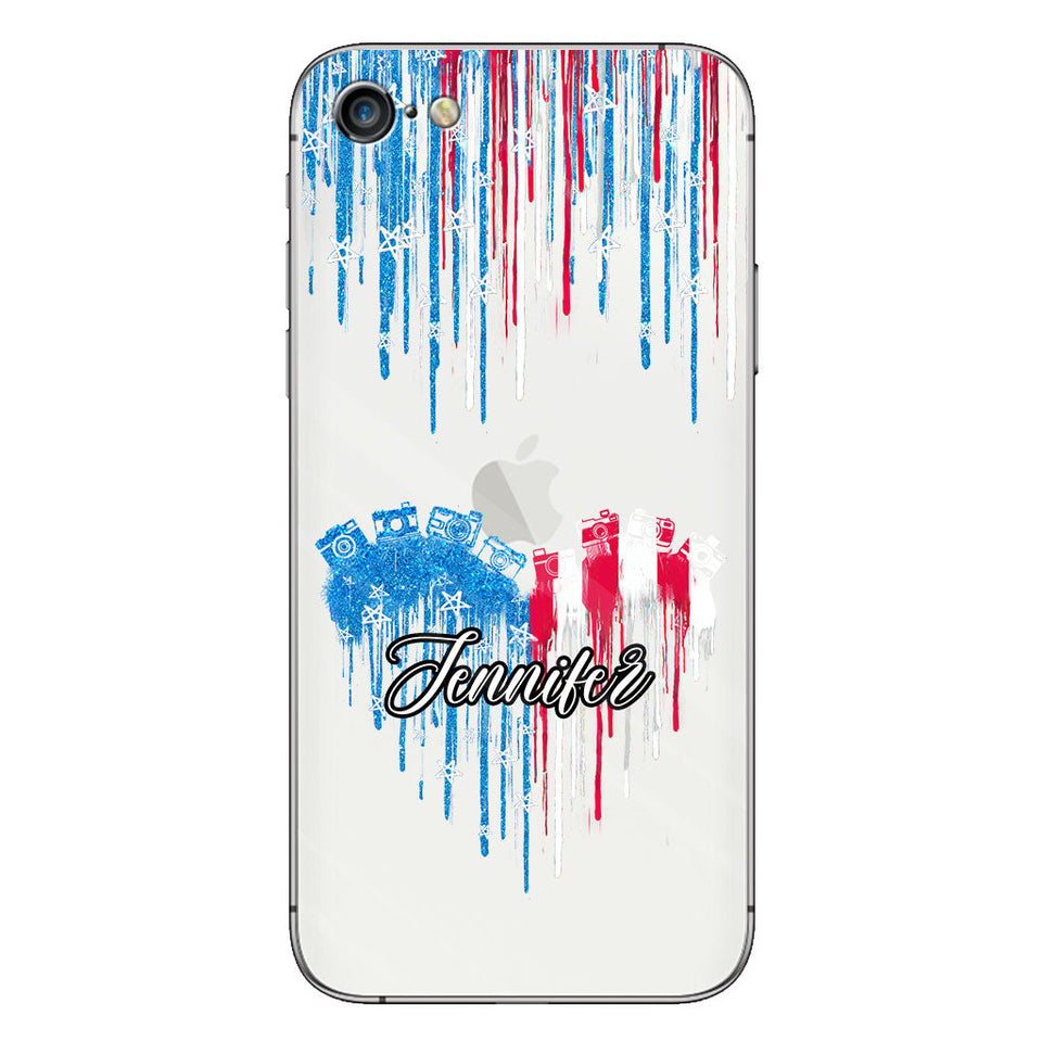Love Photography - Personalized Photography Clear Phone Case