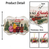 There Is No Greater Gift Than Friendship - Personalized Bestie Ornament