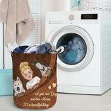 What A Beautiful Thing - Horse gift for dog lover, cat lover - Personalized Storage Basket