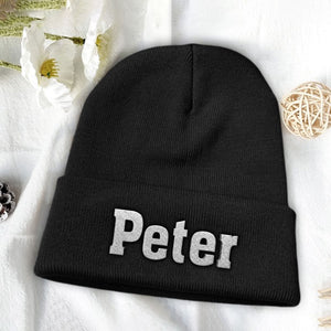 Custom Name - Personalized Uncle Embroidered Beanie