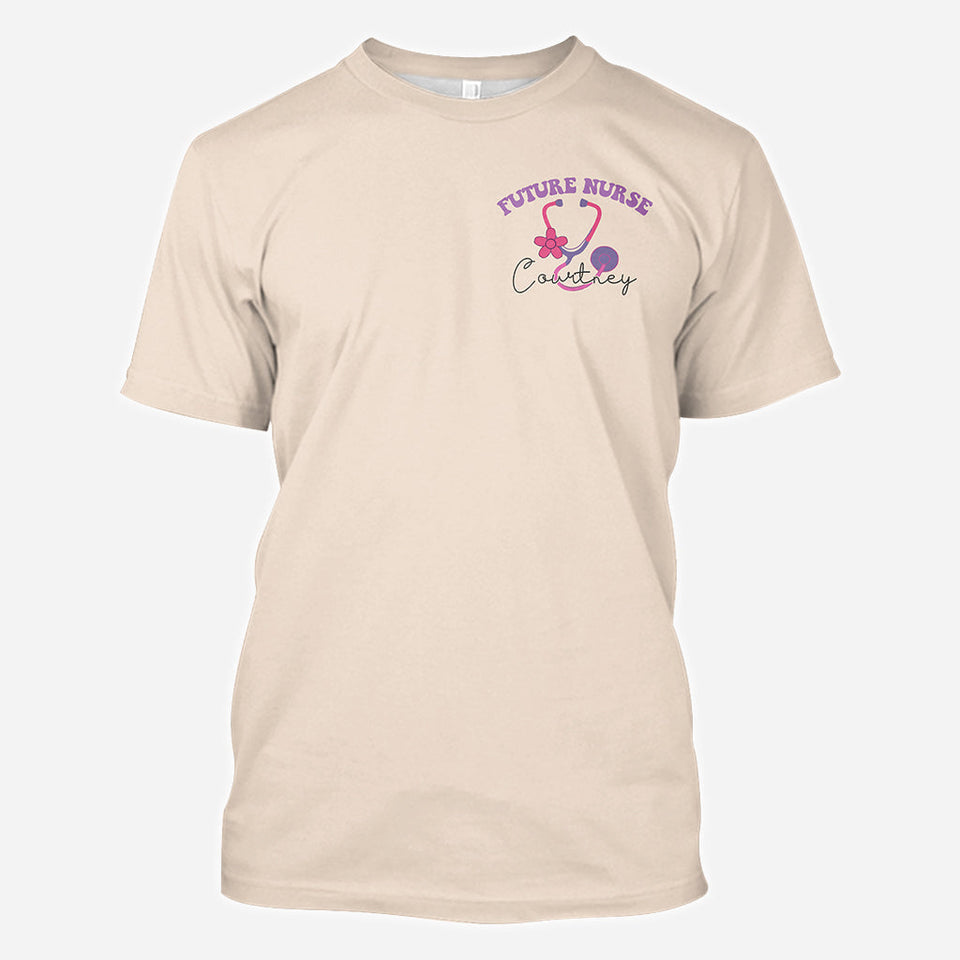 In My Nursing Student Era - Personalized Nurse All Over Shirt