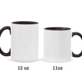My Grandkids - Personalized Grandma Accent Mug