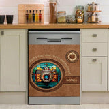 Just A Girl Who Loves Photography - Personalized Photography Dishwasher Cover