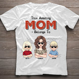 This Amazing Dad Belongs To - Gift for dad, dad, grandpa - Personalized T-shirt And Hoodie