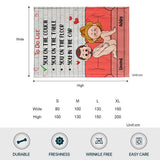 To Do List - Personalized Couple Blanket