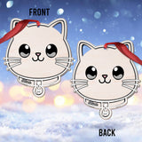 Meowy Christmas - Personalized Cat Ornament