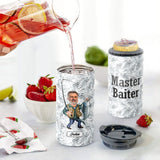 Master Baiter - Personalized Fishing Can Cooler