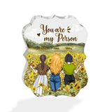 Bestie Forever - Bestie gift for sister - Personalized Custom Shaped Acrylic Plaque