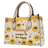 Nana's Reasons - Gift for grandma, mom - Personalized Leather Handbag