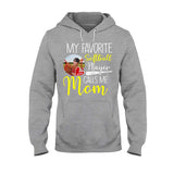 My Softball Player Calls Me Mom Grandma - Personalized Softball T-shirt And Hoodie