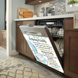 Love From Baby Bump - Personalized Mother Dishwasher Cover