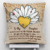 You Are My Sunshine - Gift for grandma, mom, daughter, granddaughter, sister, wife - Personalized Throw Pillow