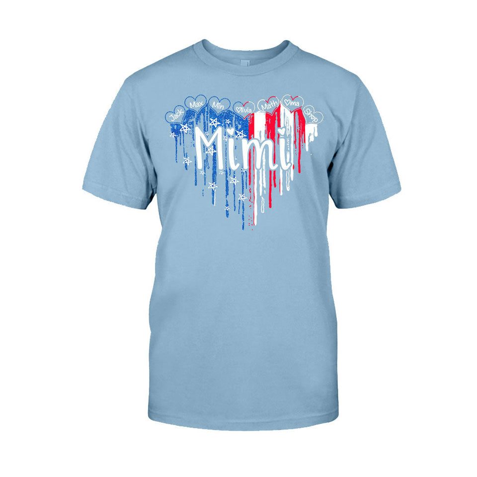 My Grandkids - Personalized Grandma T-shirt & Hoodie
