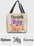 Bag Of Treats - Personalized Kid Tote Bag