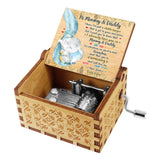 Love From Baby Bump - Personalized Mother Hand Crank Music Box